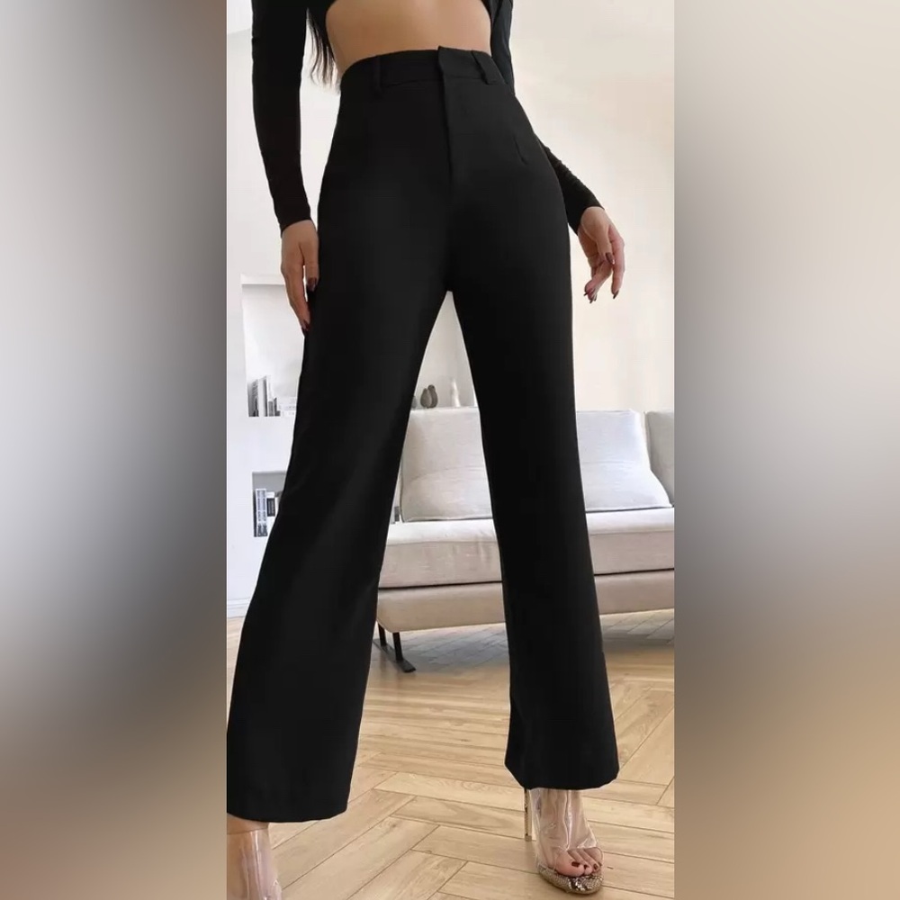 Women’s Black High Waisted Pants (runs small)